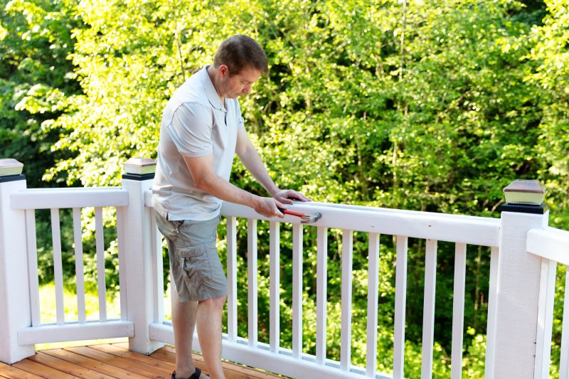 Railing Staining